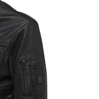 Belstaff Finsbury Black Leather Jacket S