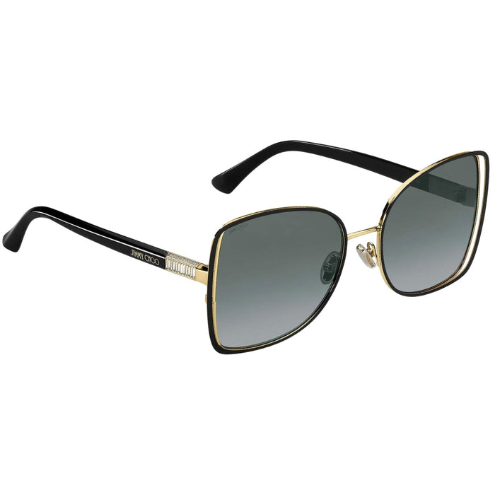 Jimmy Choo Frieda 2M2 9O Black Sunglasses 57/18/140