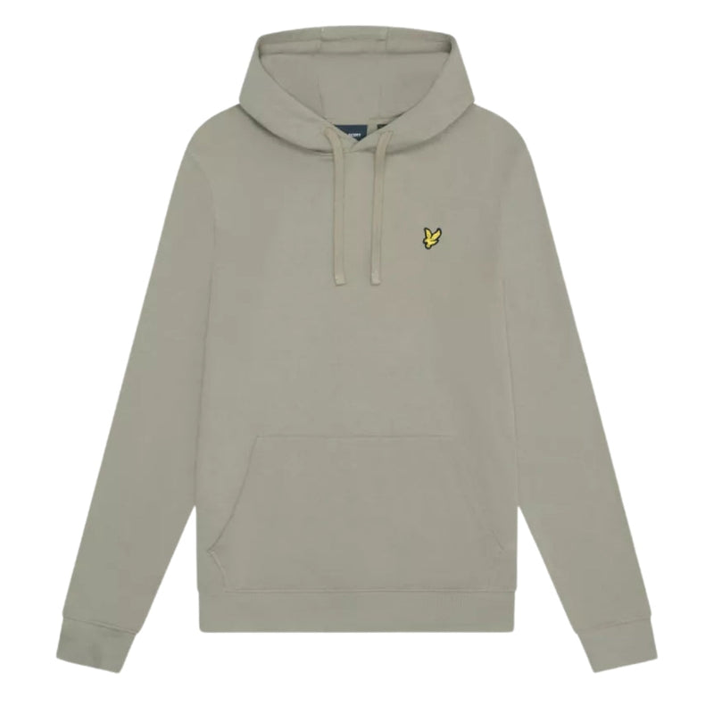 Lyle & Scott Branded Sage unidorm Green Pull-over Hoodie M