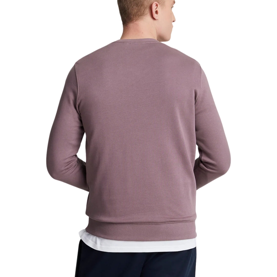 Lyle & Scott Branded Highland Mauve Purple Pull-over Sweatshirt M