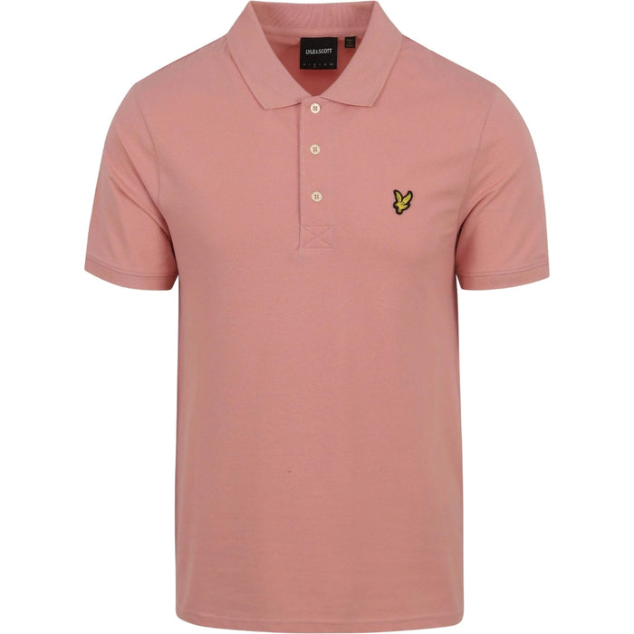 Lyle and Scott Mens Polo Shirt SP400VOG X238 Pink