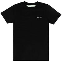 Off-White Small Logo Slim Fit Black T-Shirt XS