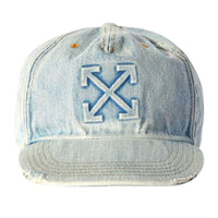 Off-White Mens Baseball Cap OMLB041S23DEN0030909 Blue