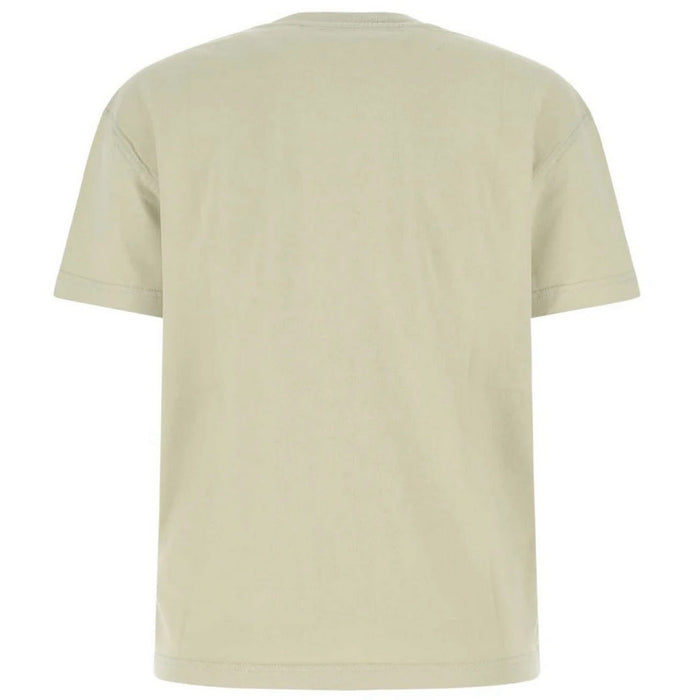 Off-White OW Logo Regular Fit Beige T-Shirt XXS