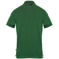 Plein Sport Equipment Logo Green Polo Shirt S