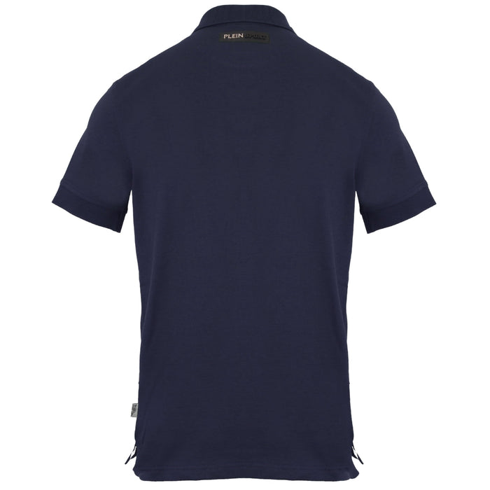 Plein Sport Clawed Sport Logo Navy Blue Polo Shirt S