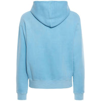 Palm Angels Garment Dyed Box Logo Light Blue Hoodie S