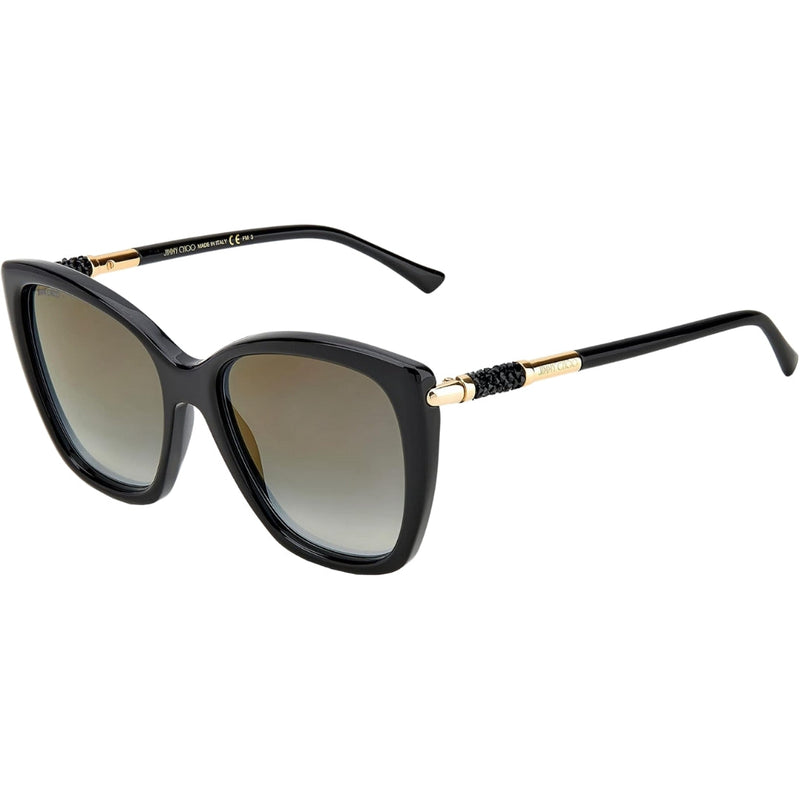 Jimmy Choo Rose 807 FQ Black Sunglasses 55/18/140