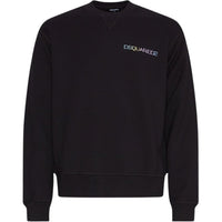 Dsquared2 Palm Beach Logo Cool Fit Black Sweatshirt S