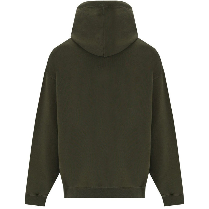 Dsquared2 Loose Fit Santa Dan Logo Green Hoodie  S