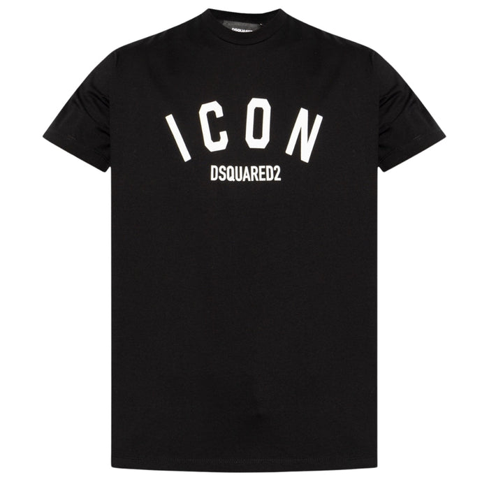 Dsquared2 Cool Fit Icon Logo Black T-Shirt L