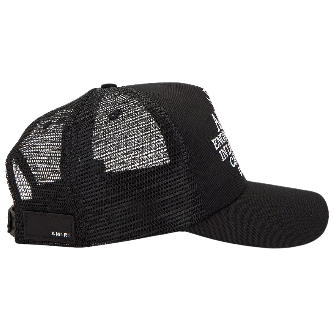 Amiri Mens Cap SS23MAH006 001 Black