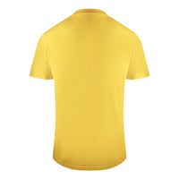 Cavalli Class Asymmetric Box Design Yellow T-Shirt M