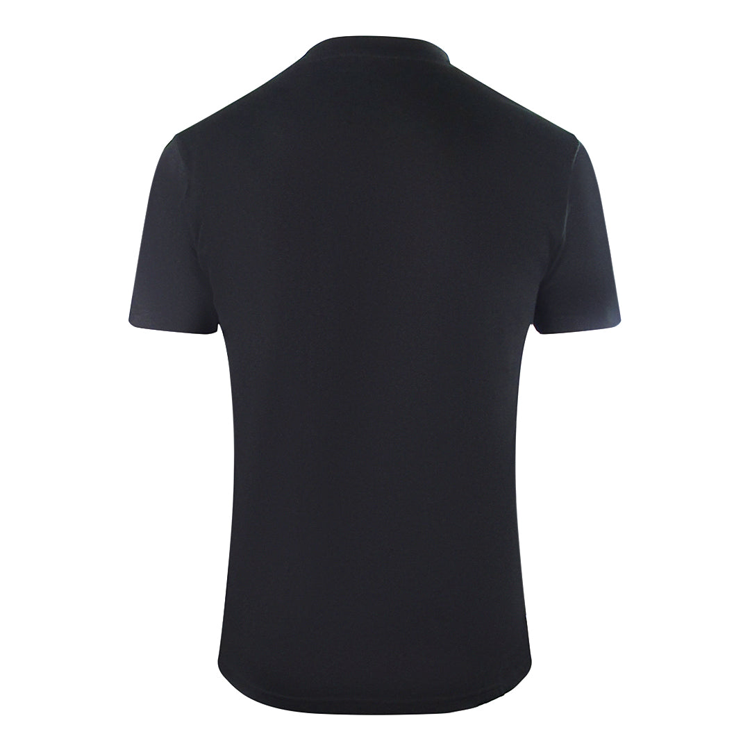 Cavalli Class Flaming Logo Black T-Shirt