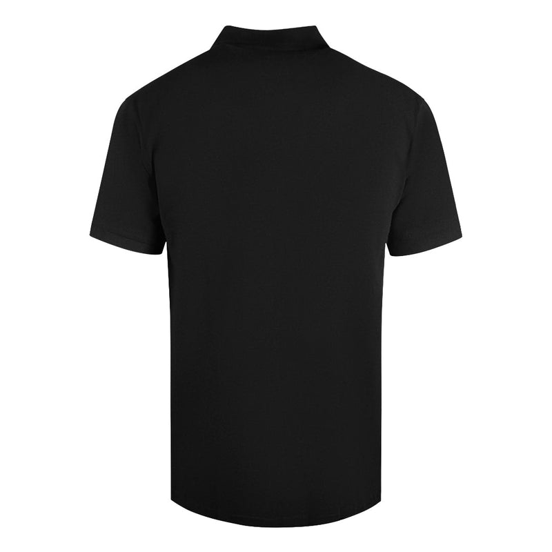 Cavalli Class Circle Logo Black Polo Shirt M