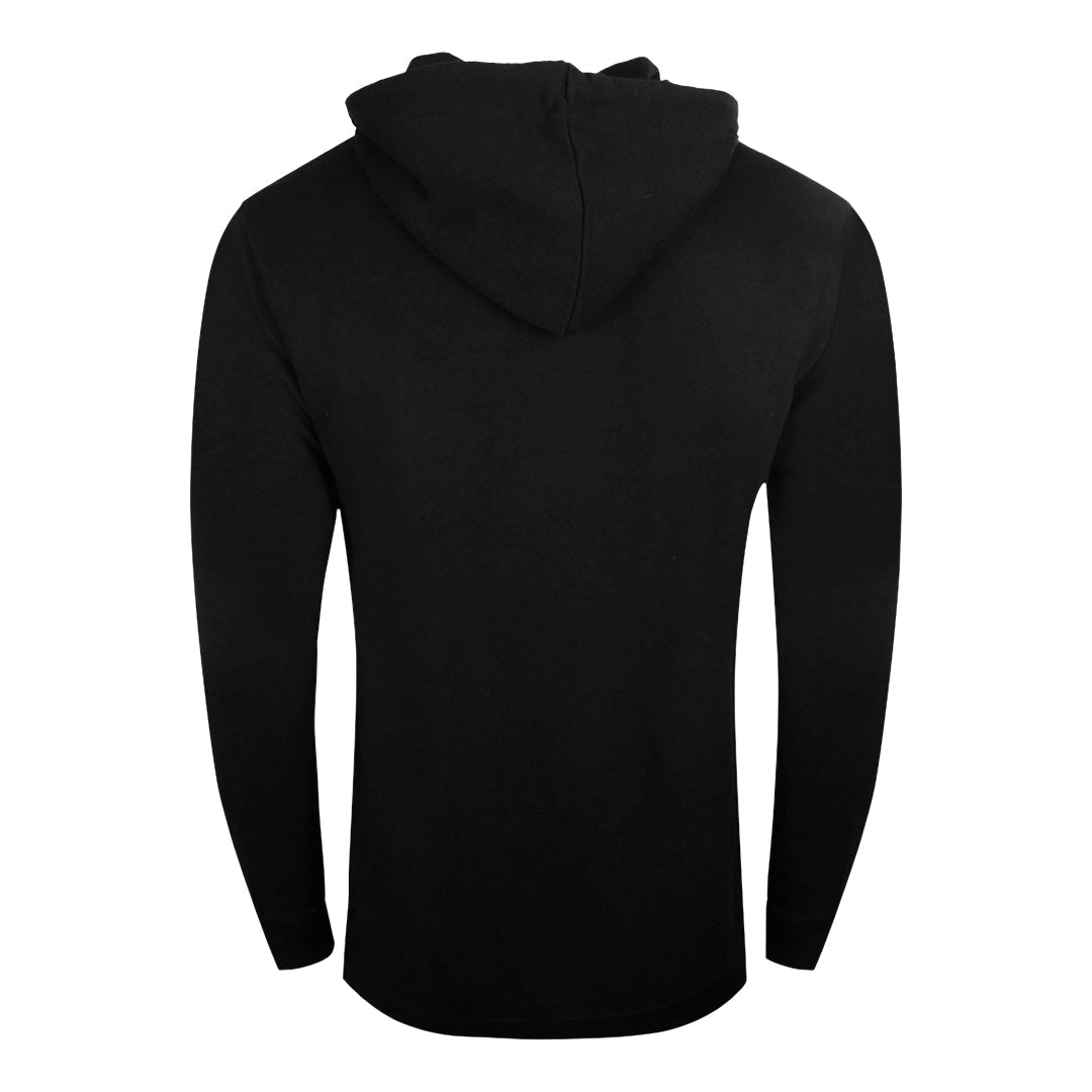 Cavalli Class Aysmmetric Box Design Black Zip-Up Hoodie M