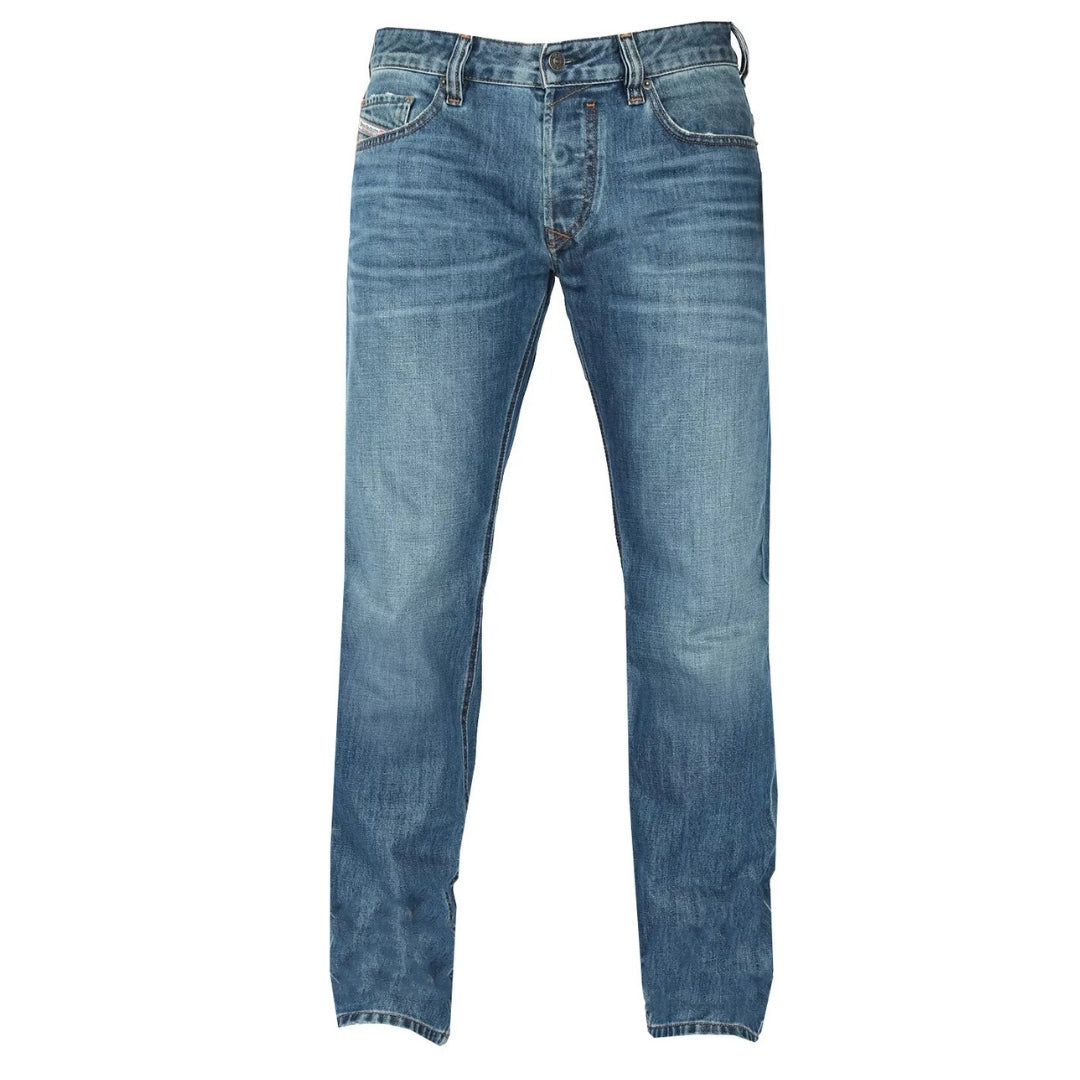 Diesel Safado-X Straight Fit Medium Blue Denim Jeans W29 / 32L