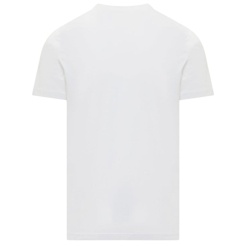 Diesel Pixel Logo White T-Shirt S