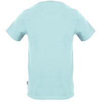 Aquascutum Small Aldis Chest Logo Sky Blue T-Shirt S