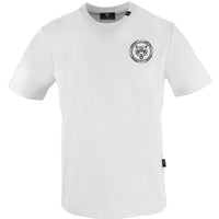 Plein Sport Small Circle Emblem Logo White T-Shirt L