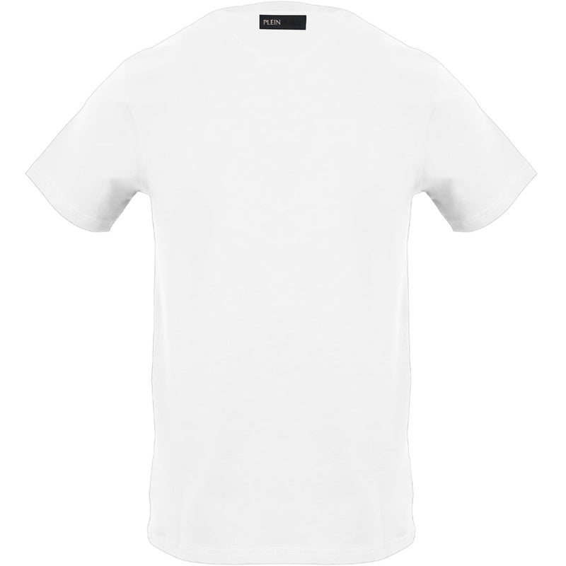 Plein Sport Small Circle Emblem Logo White T-Shirt L