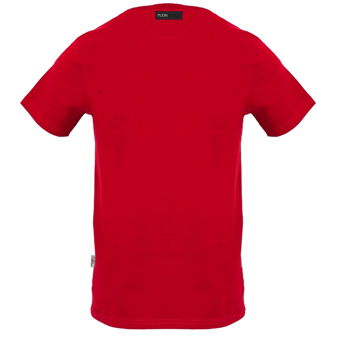 Plein Sport Large Striking Logo Red T-Shirt S