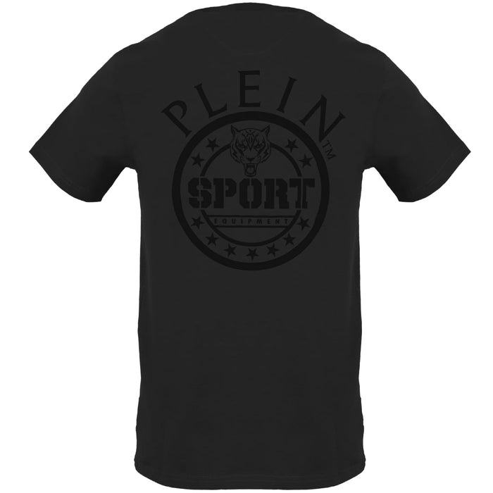 Plein Sport Circle Logo On Back Black T-Shirt S