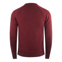 Belstaff Mens Alfie Jumper Burgundy