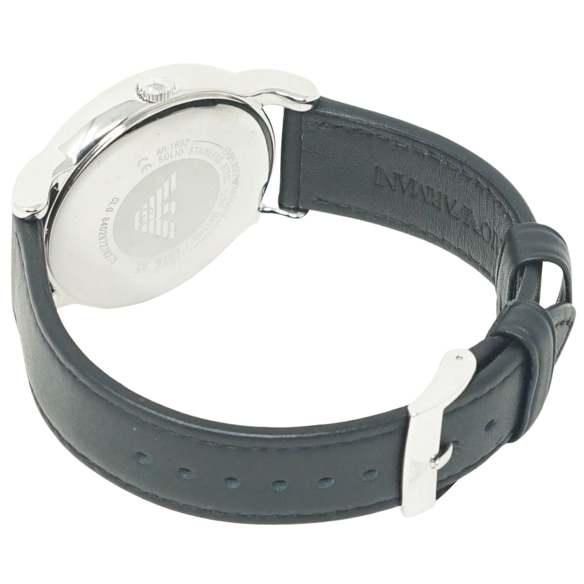 Emporio Armani Mens Ar80059 Watch Silver