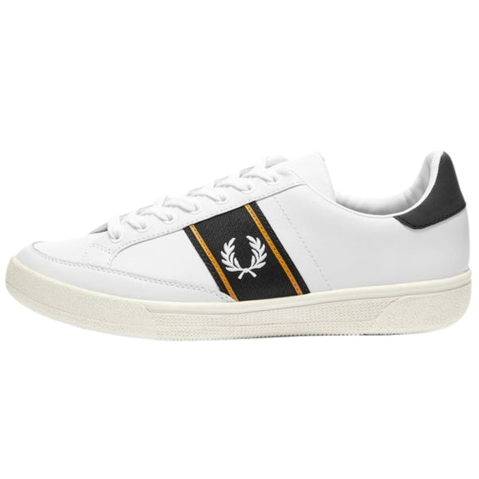 Fred Perry Mens B35 100 Trainers White