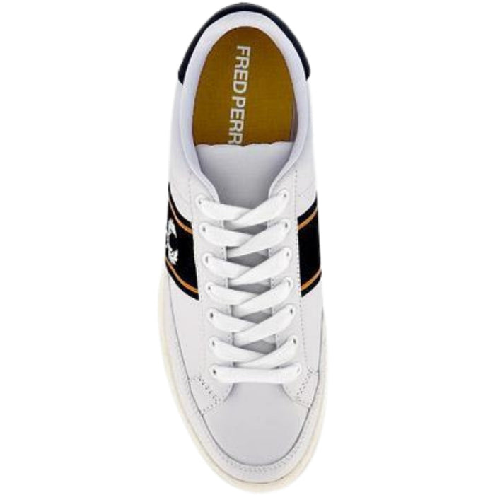 Fred Perry Mens B35 100 Trainers White