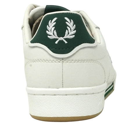 Fred Perry B6202 254 B722 White Leather Trainers