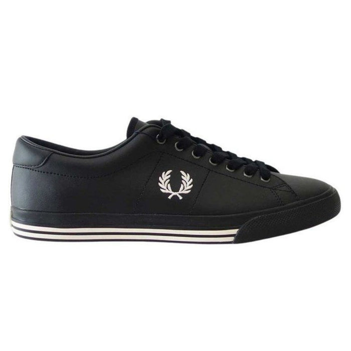 Fred Perry Mens B7163 184 Trainers Black