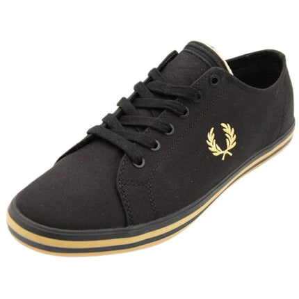 Fred Perry B7259 157 Kingston Twill Black Trainers