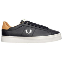 Fred Perry Spencer Vulc Leather B8350 102 Black Trainers