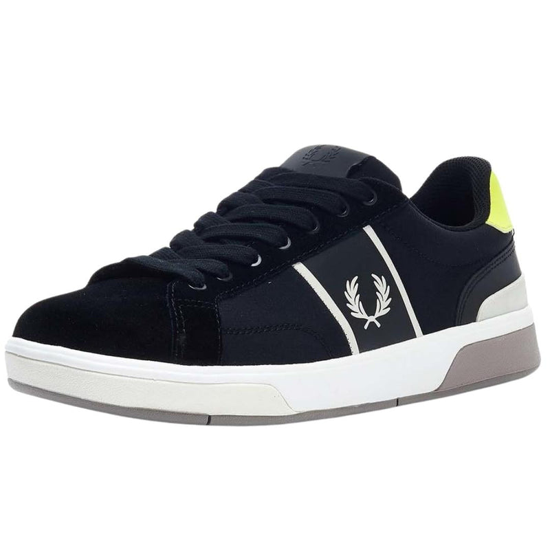 Fred Perry B9171 102 Black Trainers