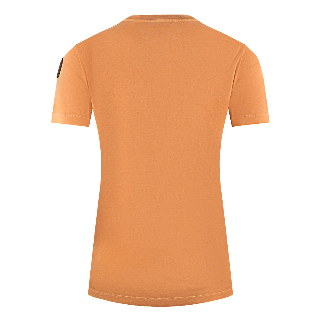 Parajumpers Mens Basic Tee 744 T Shirt Orange