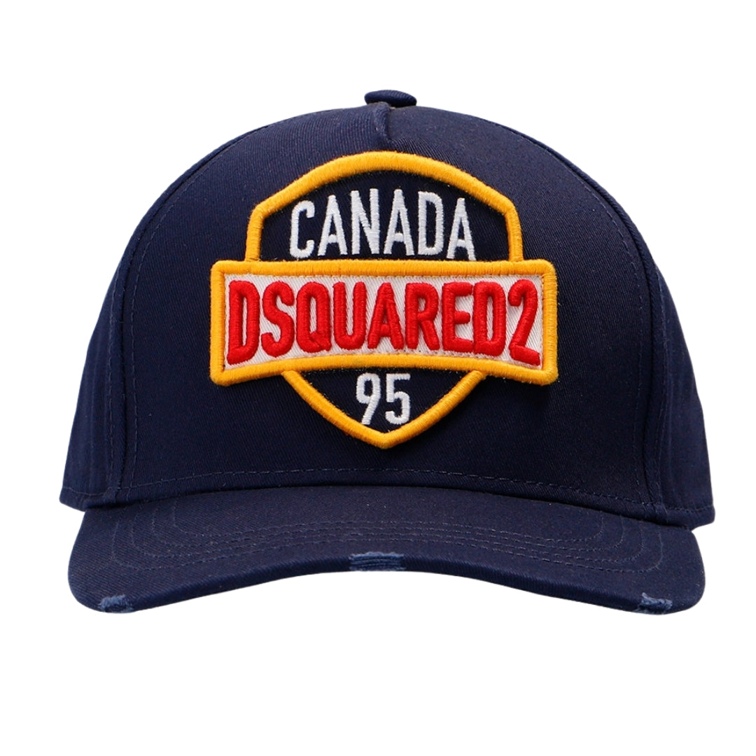 Dsquared2 Mens Bcm0382 05C00001 3073 Cap Navy Blue