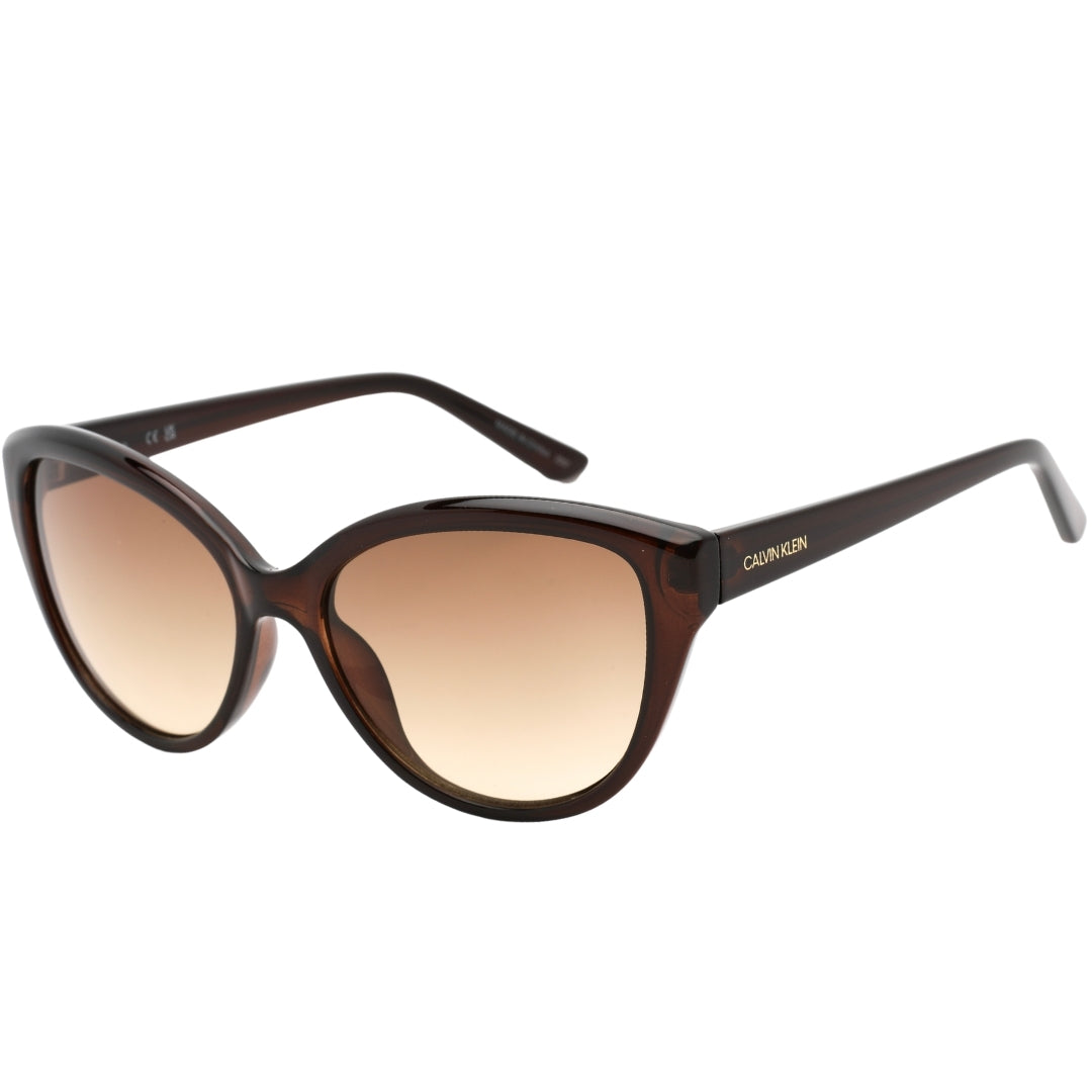 Calvin Klein Womens Ck19536S 210 Sunglasses Brown