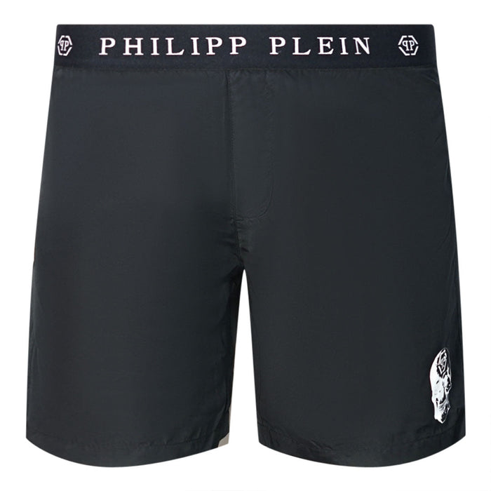 Philipp Plein CUPP14M01 99 Black Swim Shorts