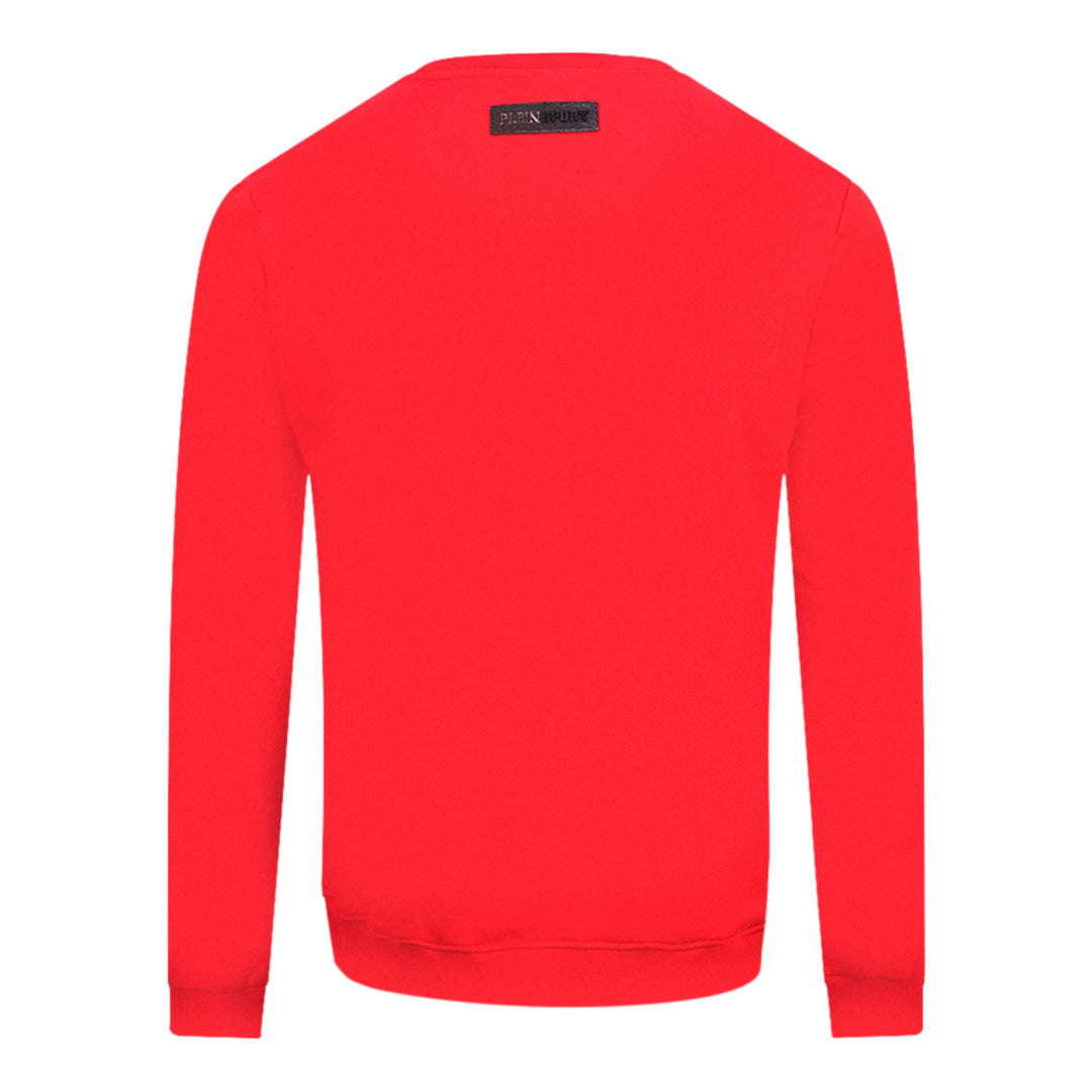 Philipp Plein Sport Mens Sweatshirt Fips208I 52 Red