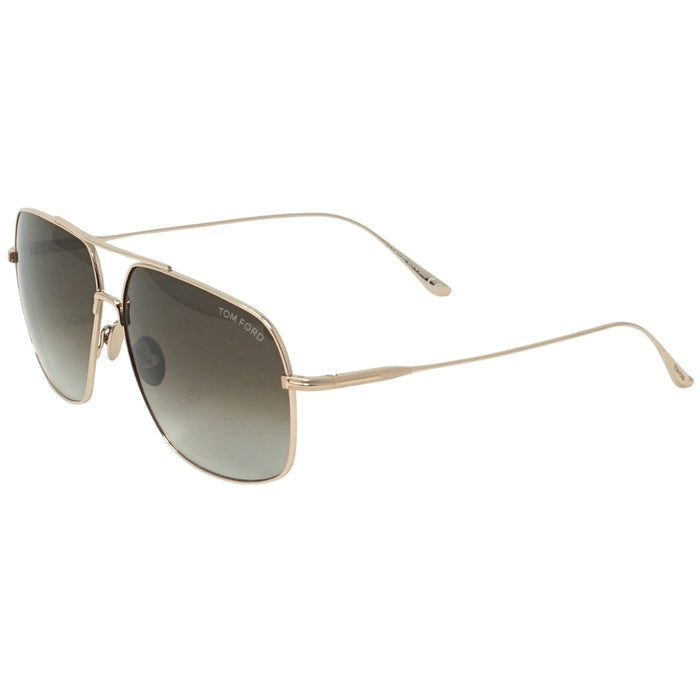 Tom Ford Ft0746 28K John 02 Mens Sunglasses Rose Gold