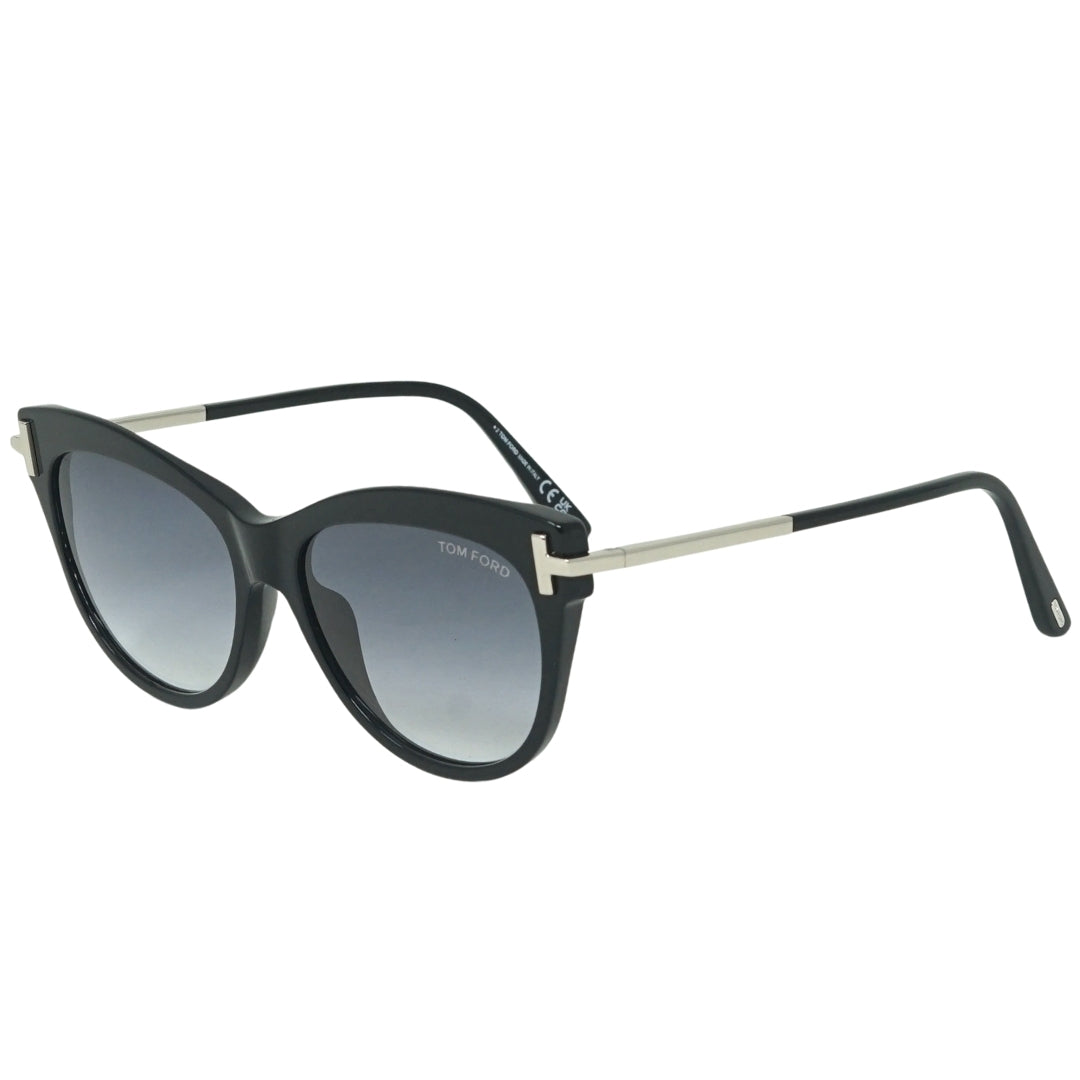 Tom Ford Ft0821 01B Kira Womens Sunglasses Black