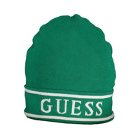 Guess Jeans Green Cotton Hat