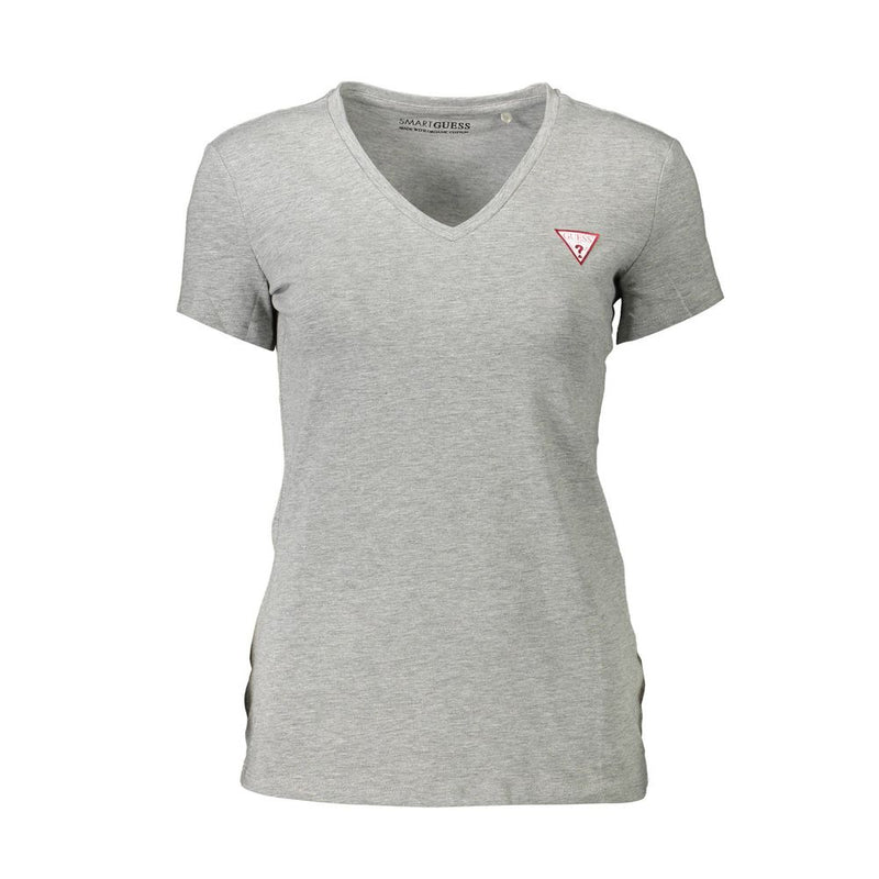 Guess Jeans Gray Cotton Tops & T-Shirt