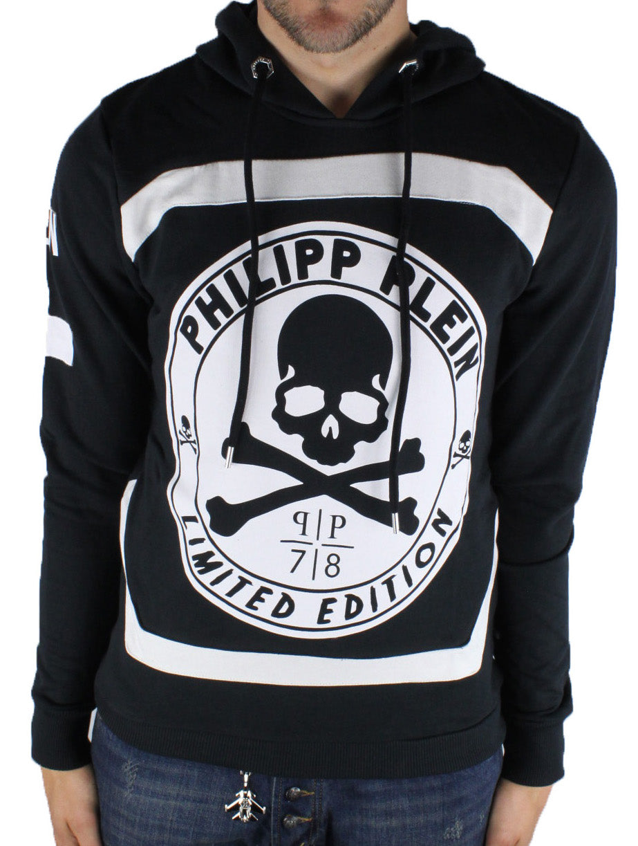 Philipp Plein Mens Hm652639 02 Sweatshirt Black