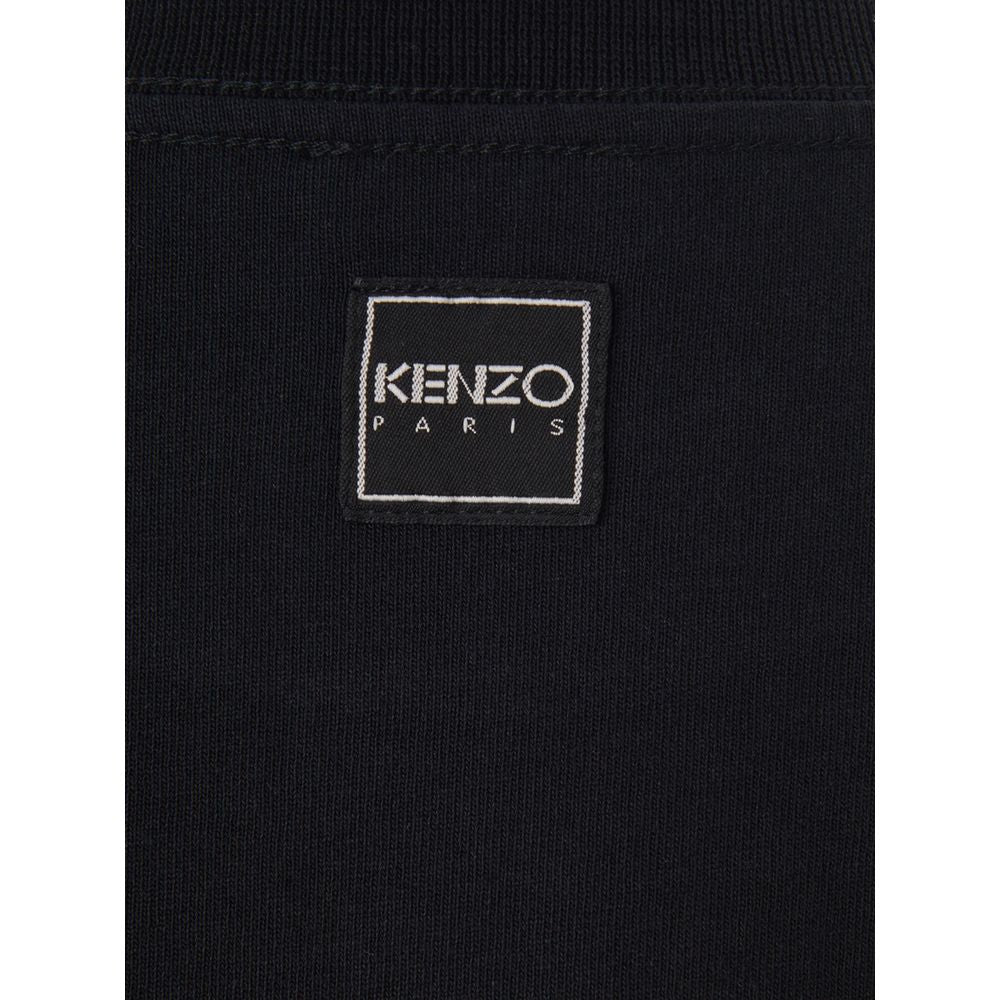 Kenzo Elegant Black Cotton Tee