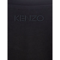 Elegant Black Cotton Kenzo Tee for Women