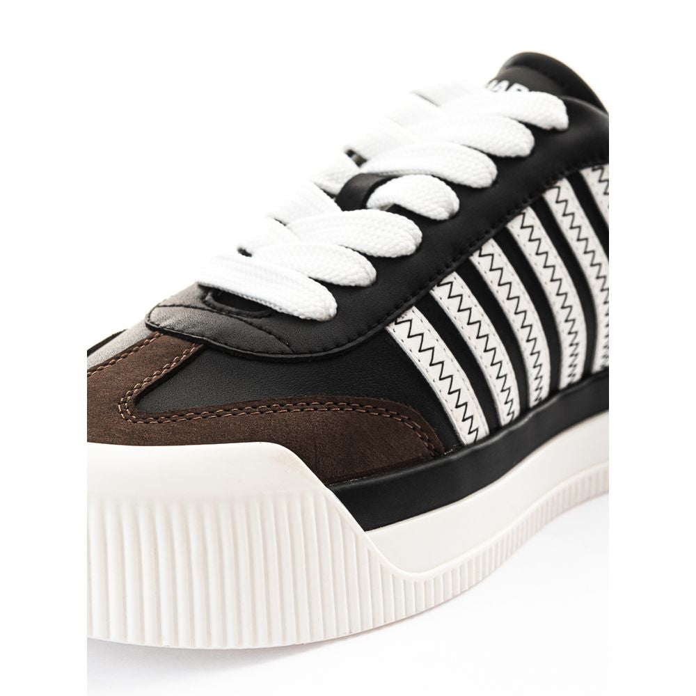 Dsquared² Black Leather Sneaker