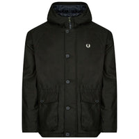 Fred Perry Mens J4586 Q20 Jacket Dark Green